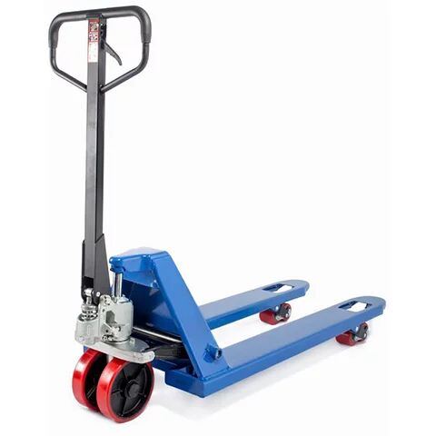 Тележка гидравлическая узковильная RHP 25, г/п 2500 кг, вилы 1150x450 мм, полиуретановые к
